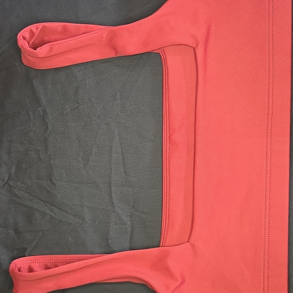 Set Active Red/Orange Top - Picture 2 of 3